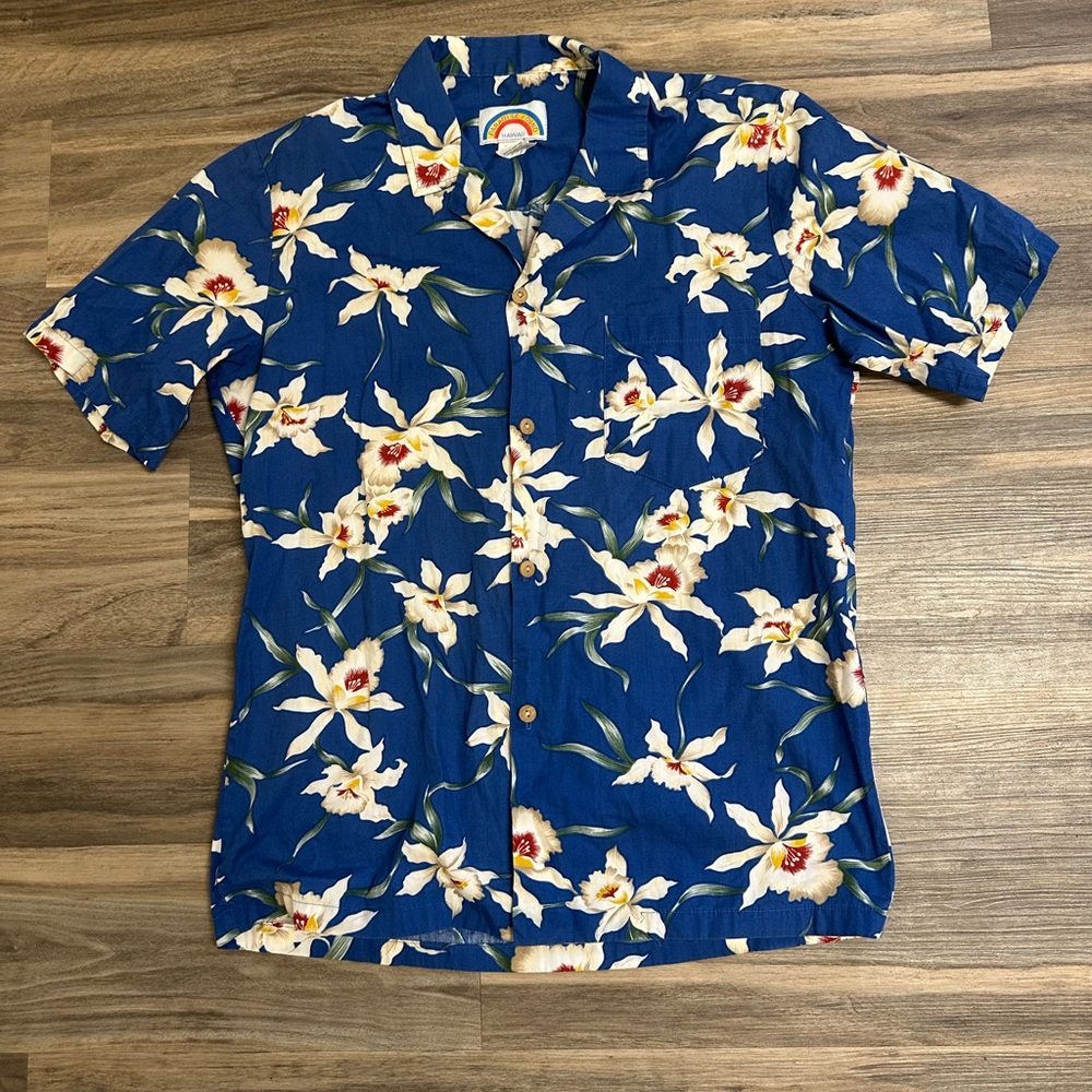 Vintage Paradise Found Hawaiian Shirt